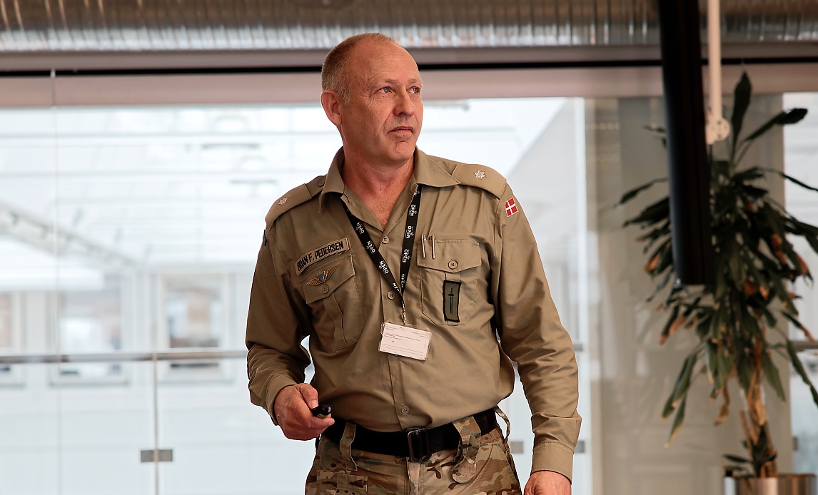 Major Brian F. Pedersen er en af forsvarets fremmeste eksperter på NATO-standardiseringsområdet.