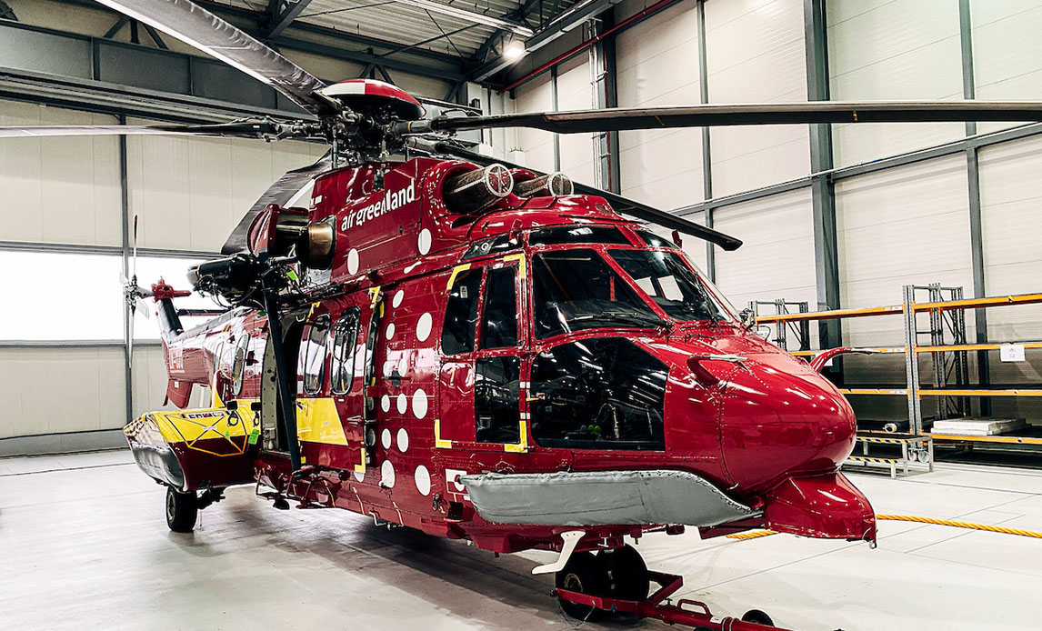 SAR helikopter Air Greenland