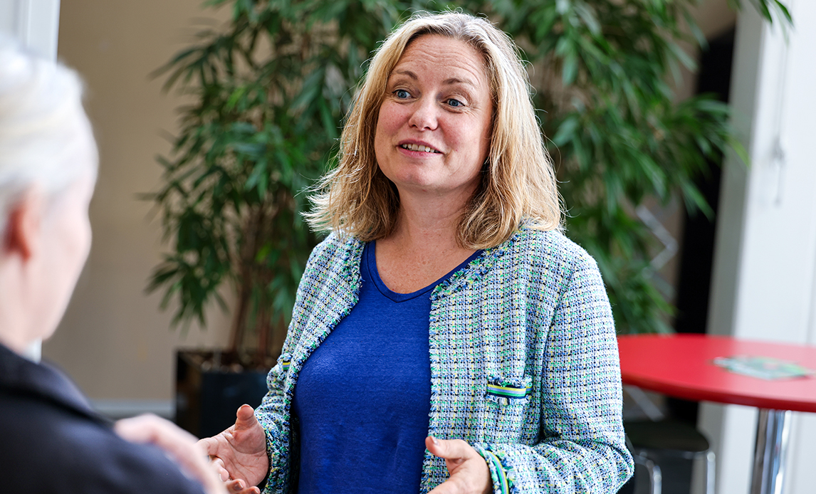 Aino Olsen er Chef for Cyberdivisionen