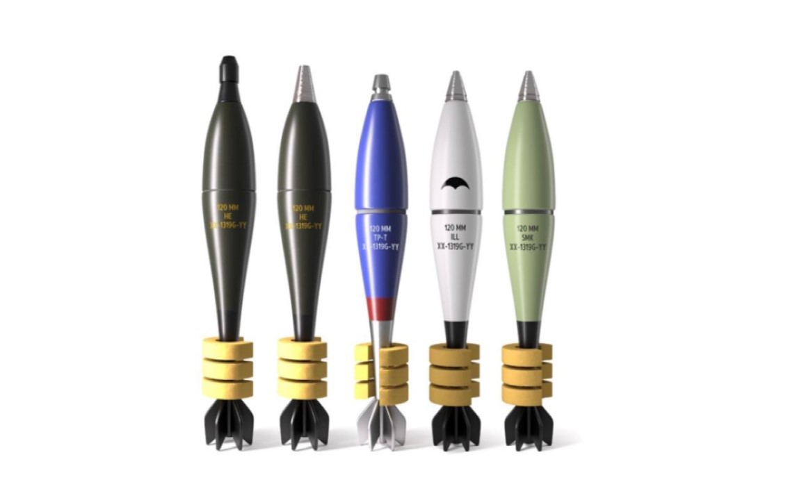 Cardom 120 mm morterammunition