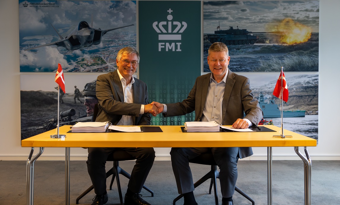 Underskrift på CWR til Forsvaret