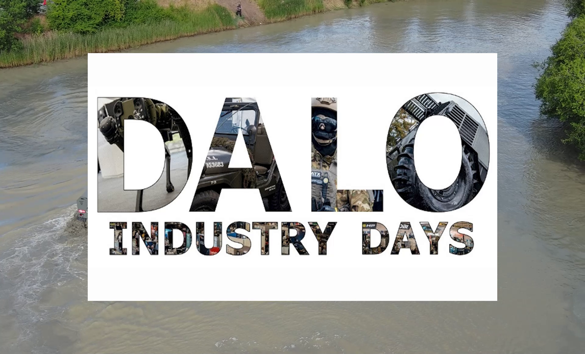 Billedet viser DALO Industry Days logoet