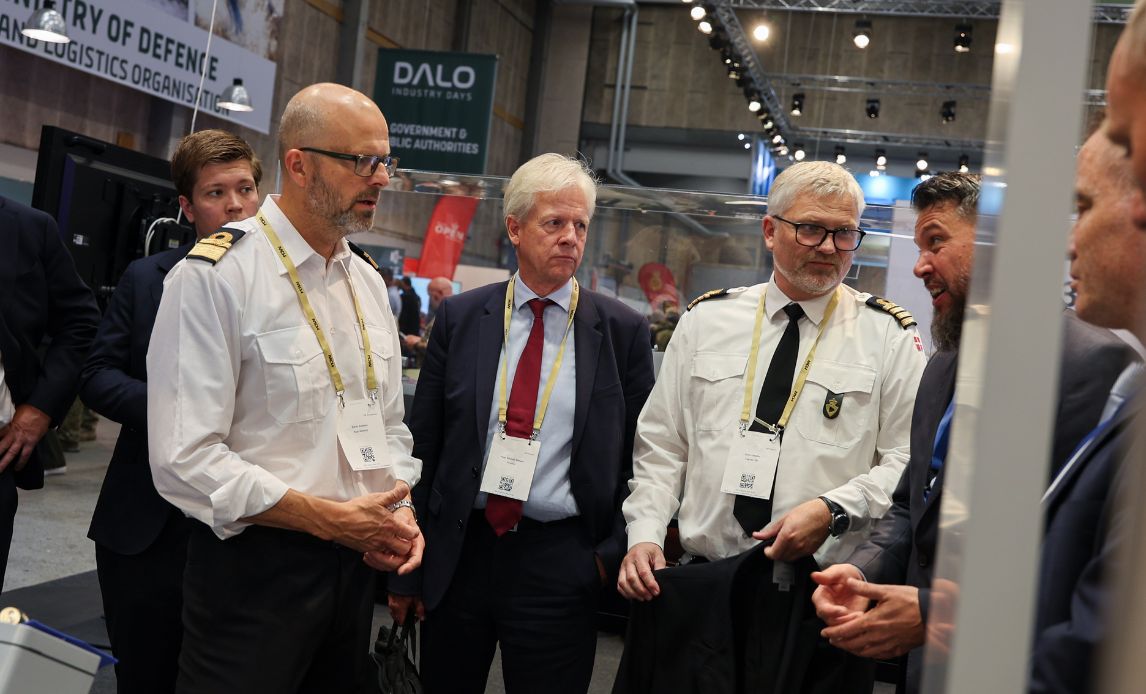 Fremvisning af missilvildledningssystem på DALO Industry Days