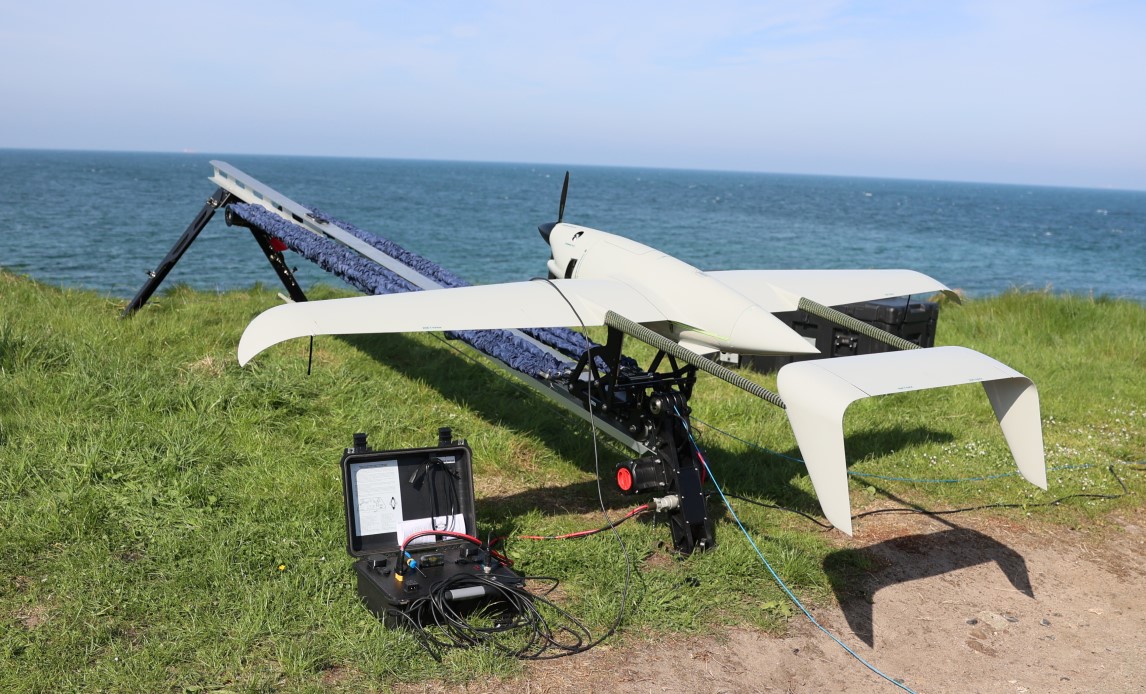 Drone demo på Gniben