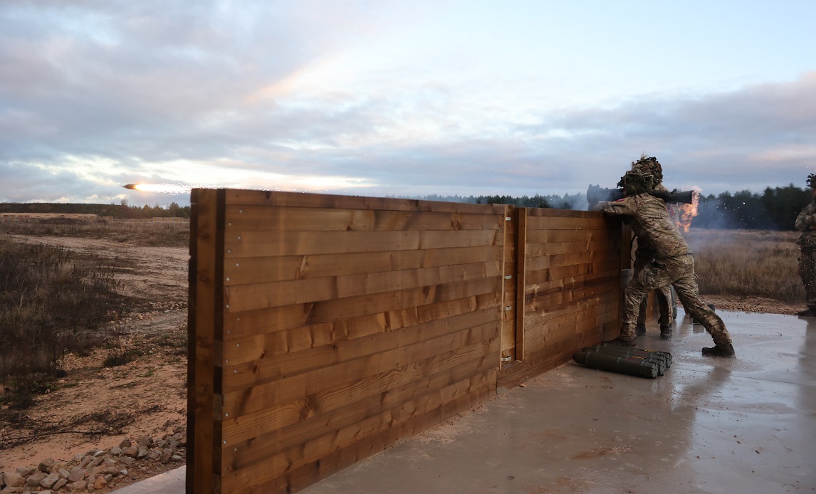 Omskoling på DYKN M4 i Letland