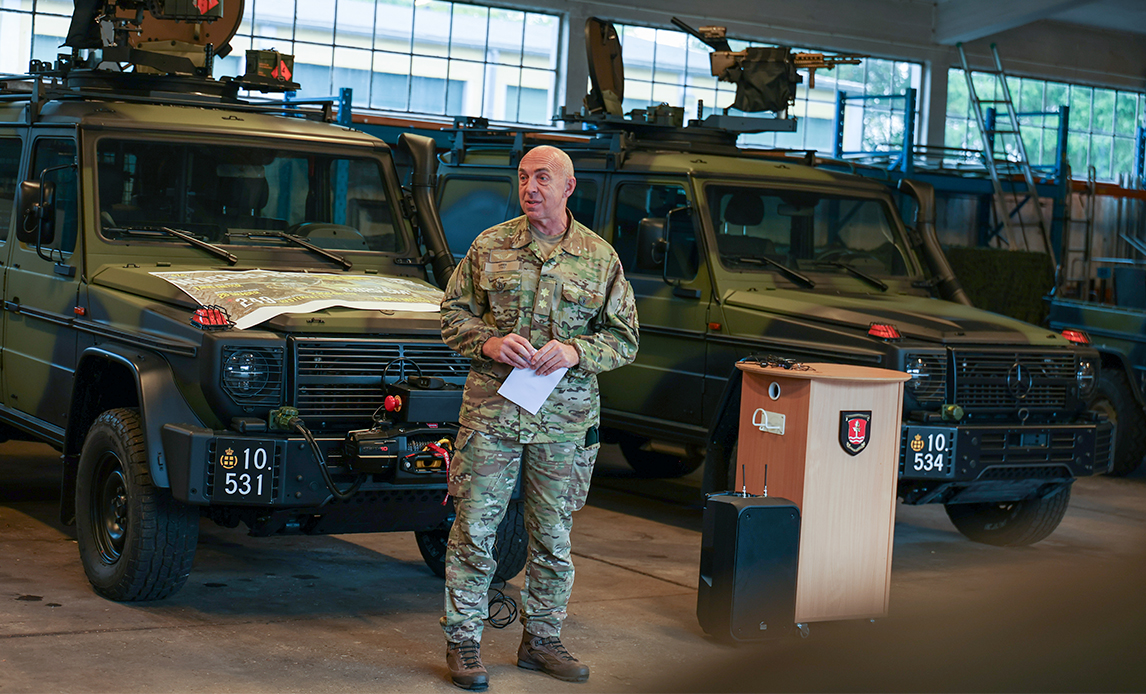 Nye Mercedes Benz Geländewagen til HJV