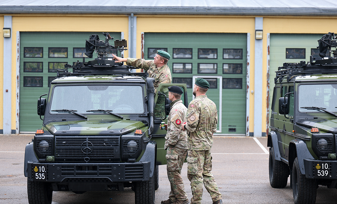Nye Mercedes Benz Geländewagen til HJV