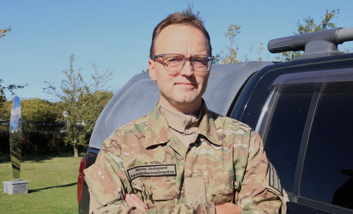 Morten, der er uddannet ingeniør og bilinspektør, er ansat som Køretøjssikkerhedsinspektør i FMI.