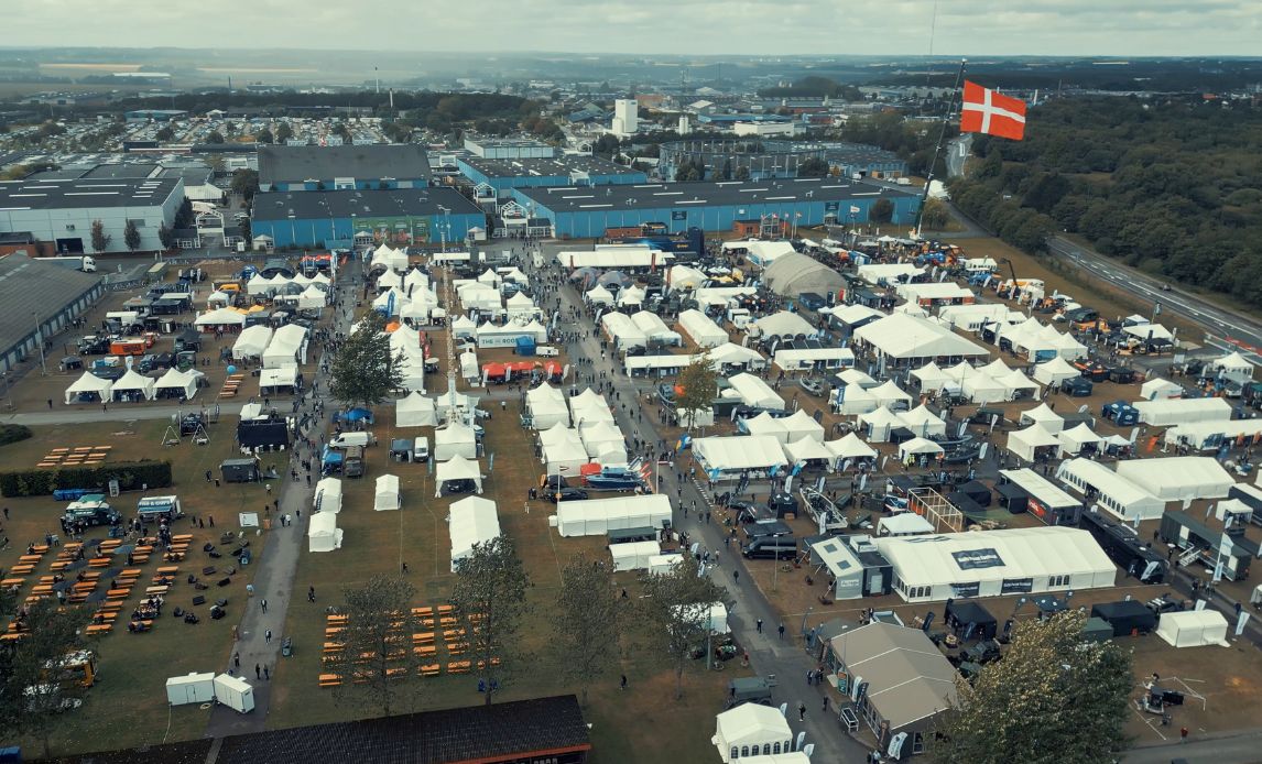 Overflyvning med drone af Dalo Industry Days