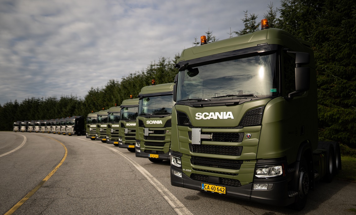 FMI har udvidet sin kontrakt på lastbiler fra Scania og kampkraften i Forsvaret øges dermed yderligere.