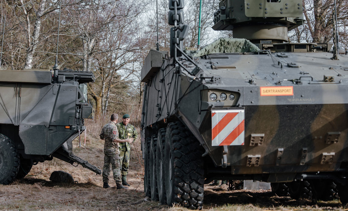 Arkivfoto fra Hærens simulationsøvelse Blue Lion.
