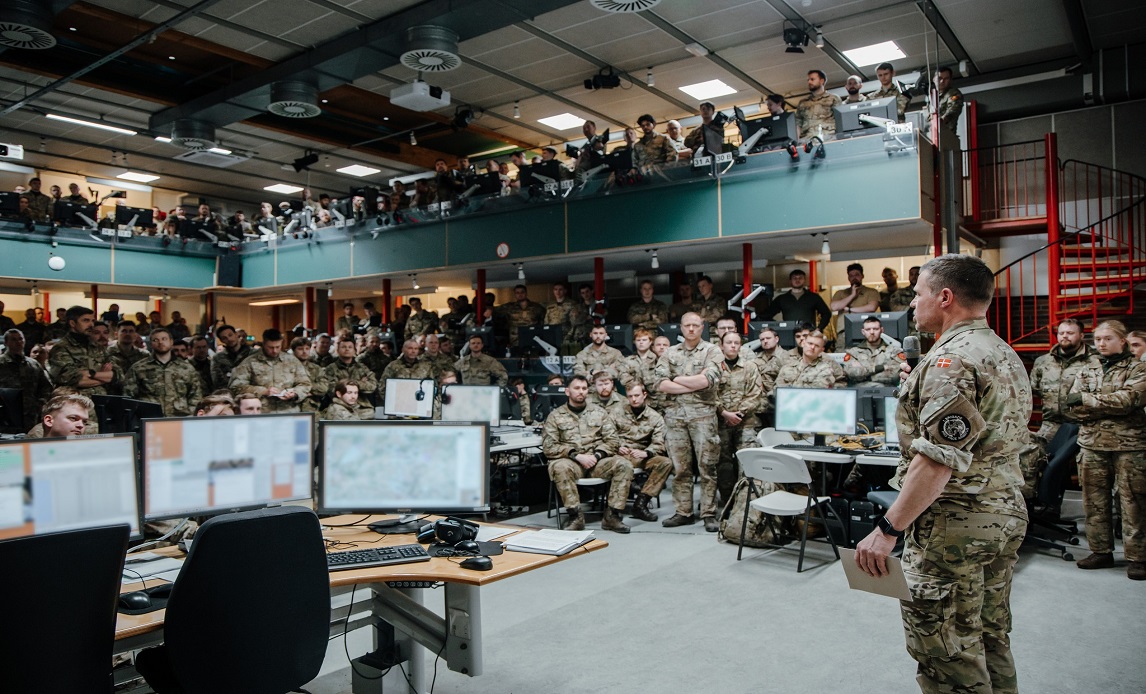 Arkivfoto fra Hærens simulationsøvelse Blue Lion.
