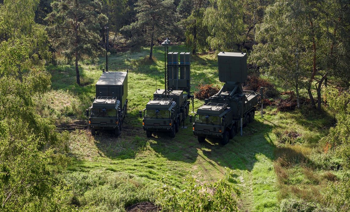 Foto af Luftforsvarssystem fra Diehl Defense Systems